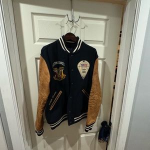 Polo letterman jacket
